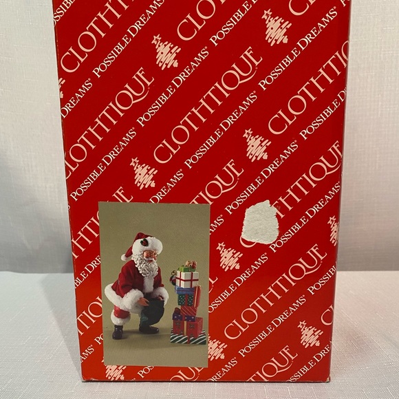 Possible Dreams 2007 "Santa Needs A New Bag" 800597 w/Box & Hangtags 2 Pieces - Picture 13 of 14